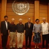 President Yun-han Chu was invited by the Professor Lilian Chao Cultural and Educational Foundation and the National Central Library to give a lecture entitled “Taiwan’s Strategies for Reinventing its Competitiveness amid the Challenges of Drastic Changing Trends”