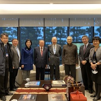Former Delta Electronics CEO Bruce C.H. Cheng Visited the Foundation Former Delta Electronics CEO Bruce C.H. Cheng Visited the Foundation