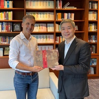 Visit by Gunter Schubert, Director of the European Research Center on Contemporary Taiwan at the University of Tübingen, Germany Visit by Gunter Schubert, Director of the European Research Center on Contemporary Taiwan at the University of Tübingen, Germany