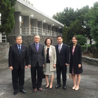 Kim Koo Foundation President Kim Mee Visited the Foundation