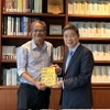 Distinguished Professor Amitav Acharya from the School of International Service, American University at Washington, D.C., visited the Foundation