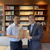 新加坡管理大學楊邦孝法學院謝笠天教授來訪