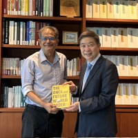 美國美利堅大學安明傅特聘教授來訪 美國美利堅大學安明傅特聘教授來訪