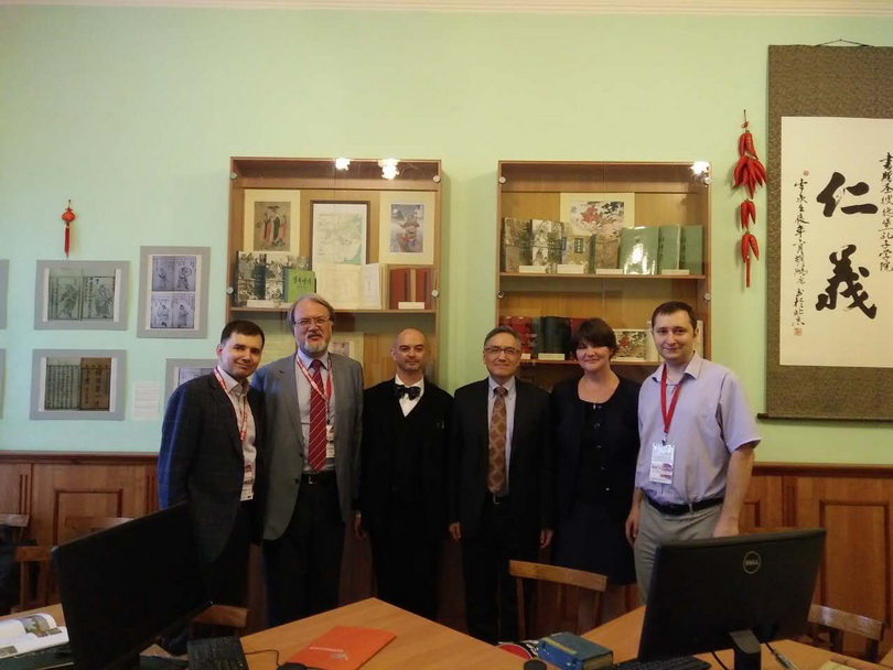 2016朱執行長雲漢拜訪俄羅斯聖彼得堡大學