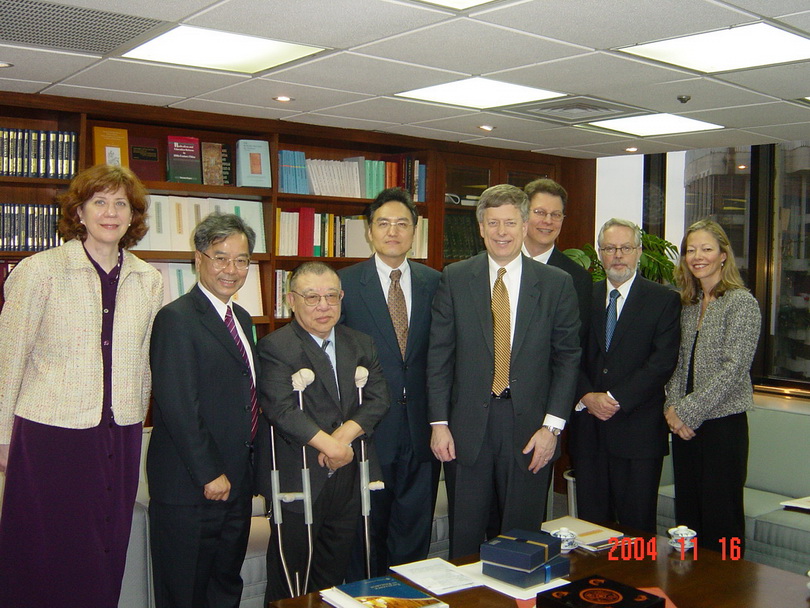 20041116美國匹茲堡大學校長Mark Nordenberg博士來訪