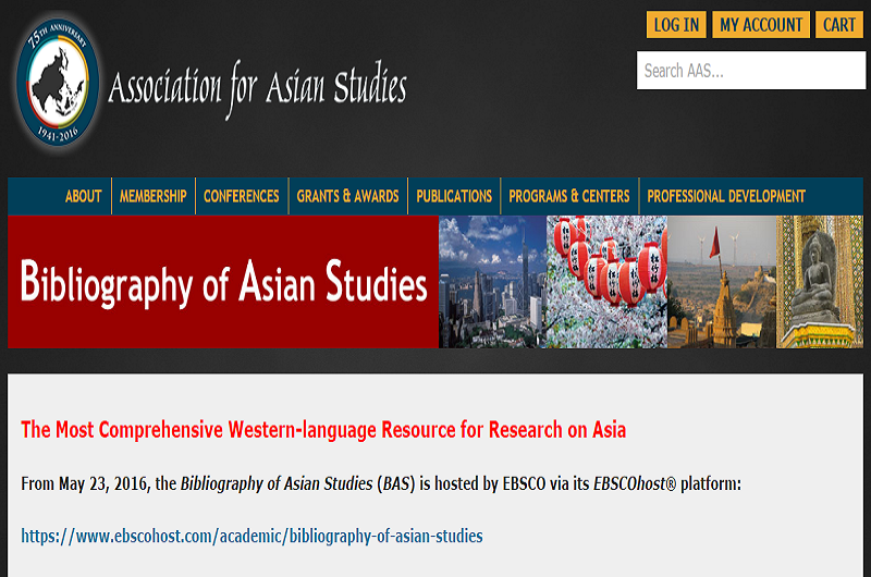 Bibliography of Asian Studies Online